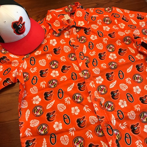 buy orioles hawaiian shirt